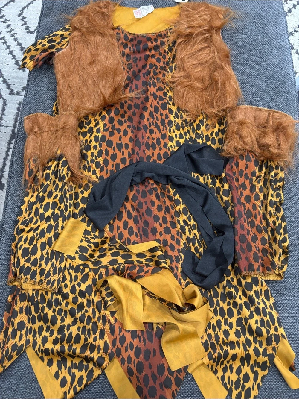 Boy's Caveman Costume For Children (10-12Y)